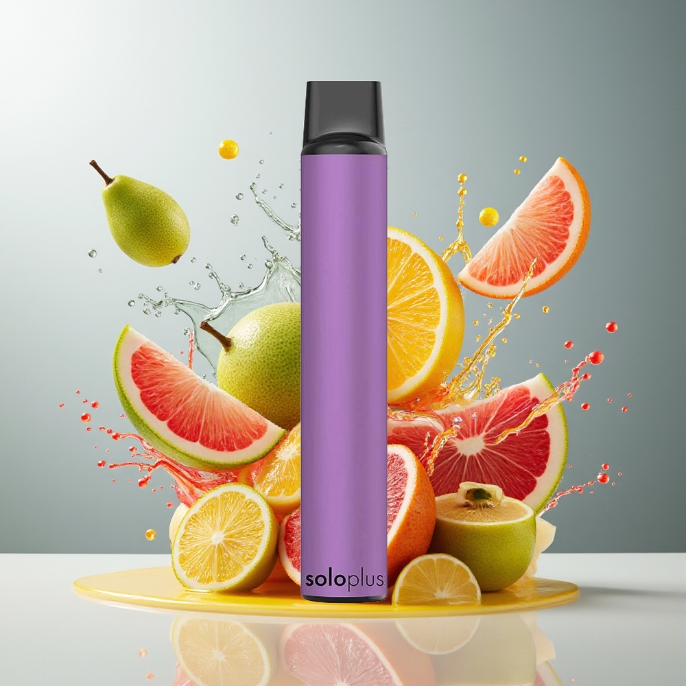 Finland tukku Solo Plus 2800 Puffs Kertakäyttöinen Vape - Mesh-käämi, 6,5ml neste