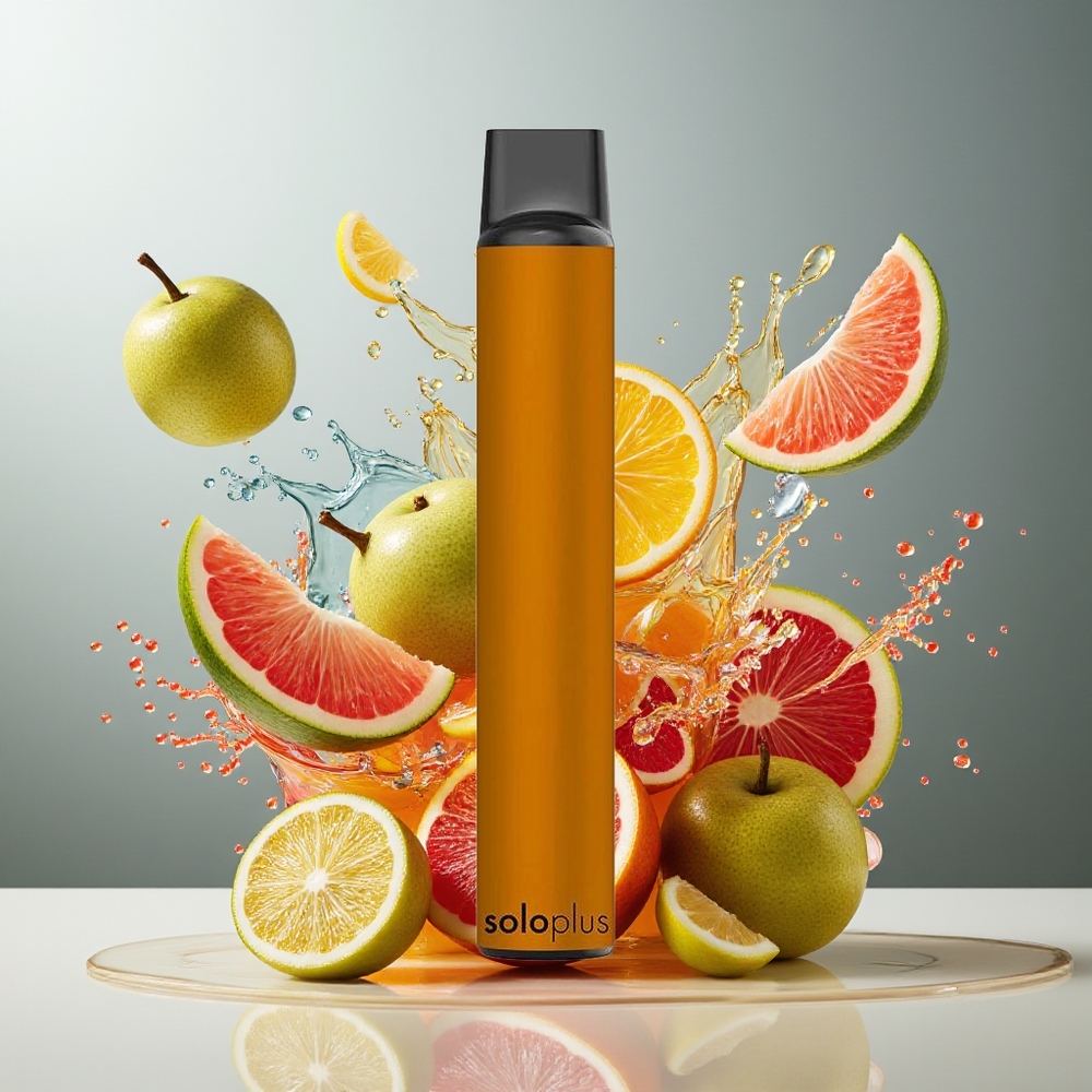 Finland tukku Solo Plus 2800 Puffs Kertakäyttöinen Vape - Mesh-käämi, 6.5ml nestetäyttö