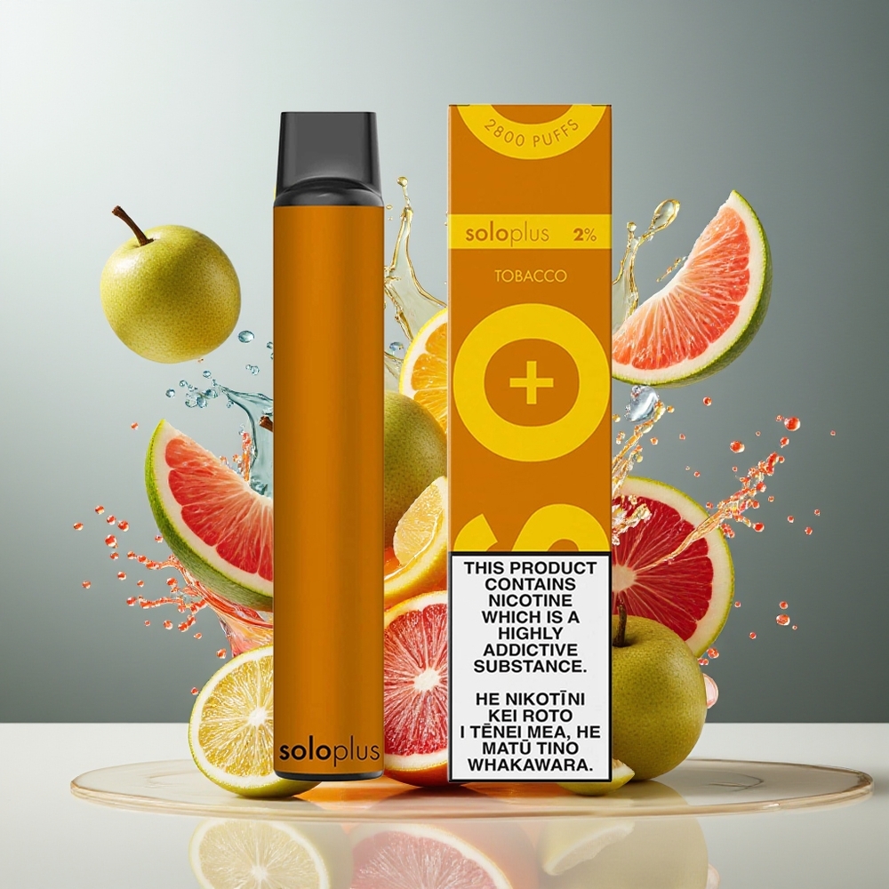 Finland tukku Solo Plus 2800 Puffs Kertakäyttöinen Vape - Mesh-käämi, 6.5ml nestetäyttö