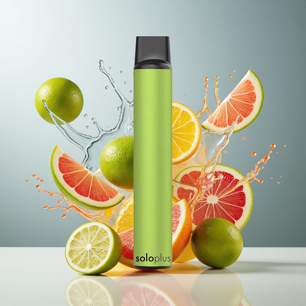Finland tukku Solo Plus 2800 Puffs Kertakäyttöinen Vape - Mesh-käämi, 6.5ml nestettä