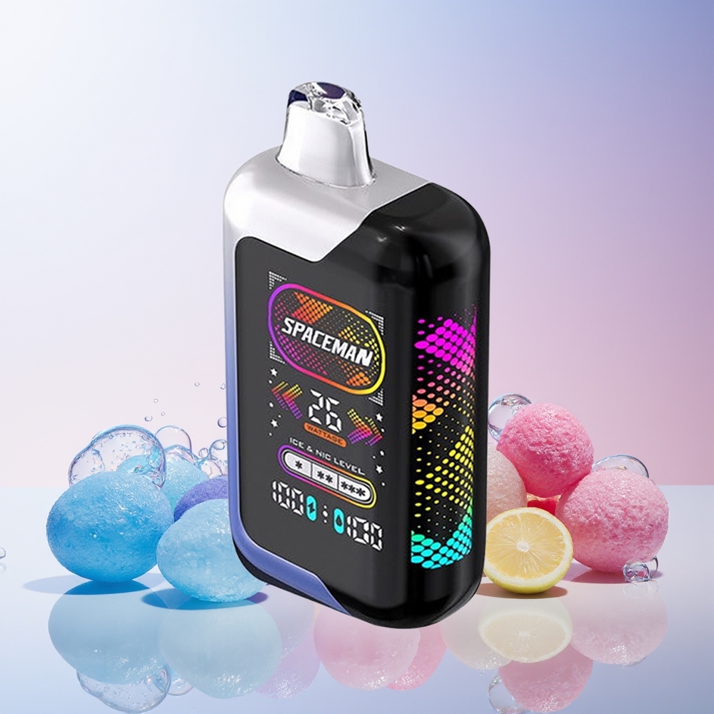 Finland tukku SPACEMAN SP40000 Disposable Vape 1000mAh akku 20ml nestemäärä Sininen jäätelöjäätelö