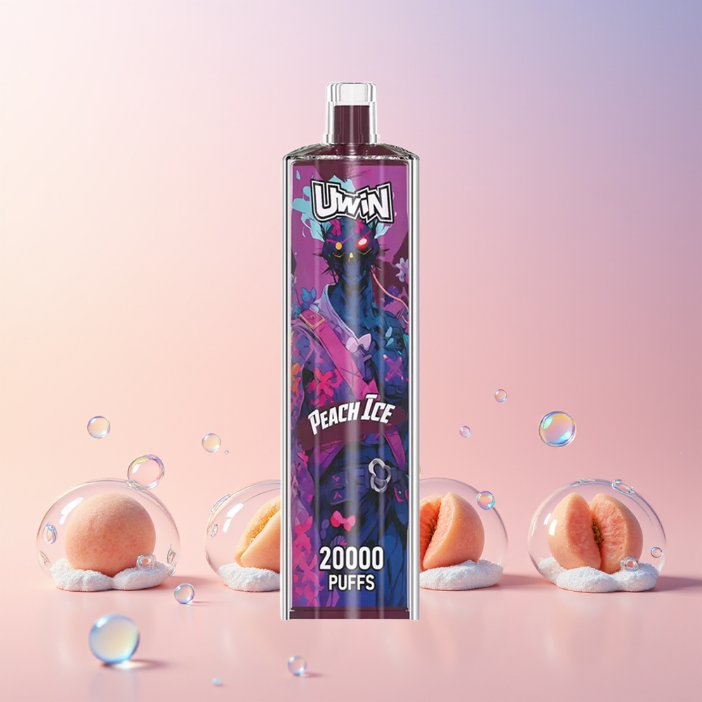 Finland tukku Uwin Shisha Hookah Crystal 20000 Puffs 22ml Kapasiteetti 650 mAh Akku Type-C Lataus Mesh-Käämi