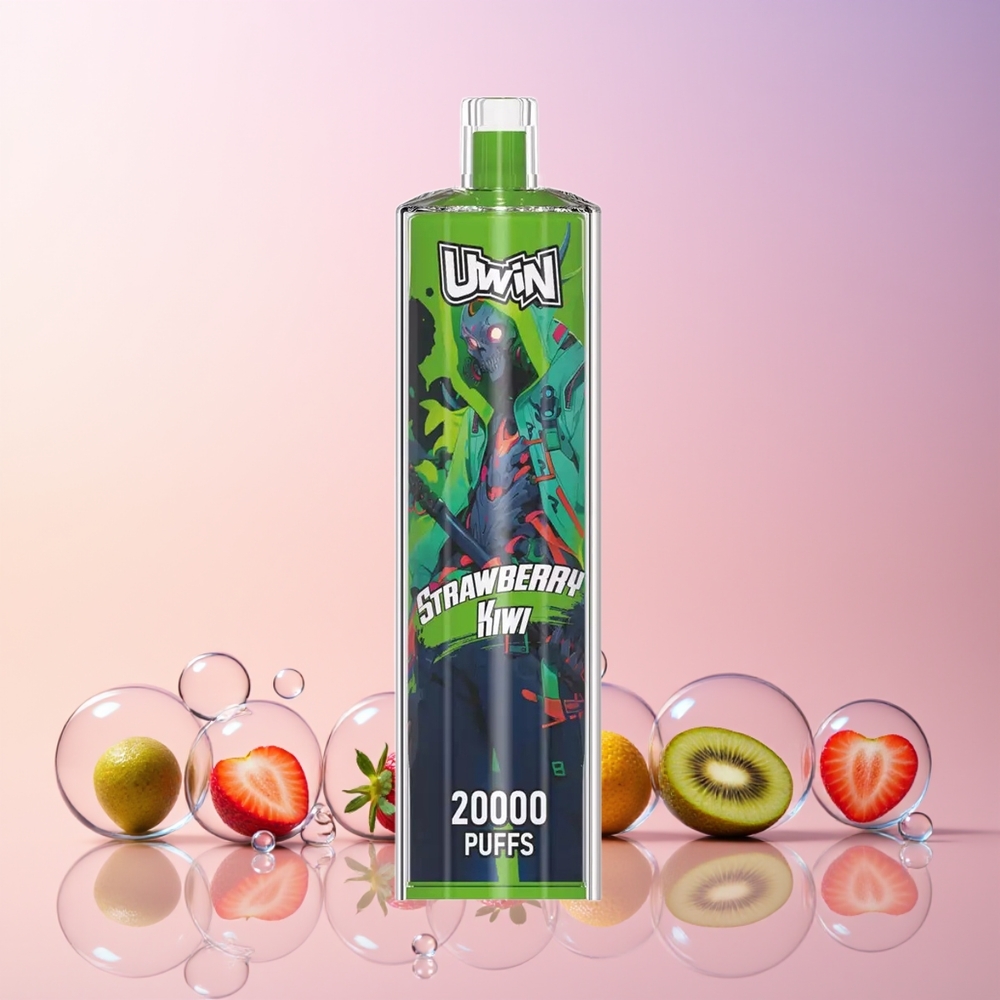 Finland tukku Uwin Shisha Hookah Crystal 20000 Puffs 22ml Kapasiteetti Type-C Lataus