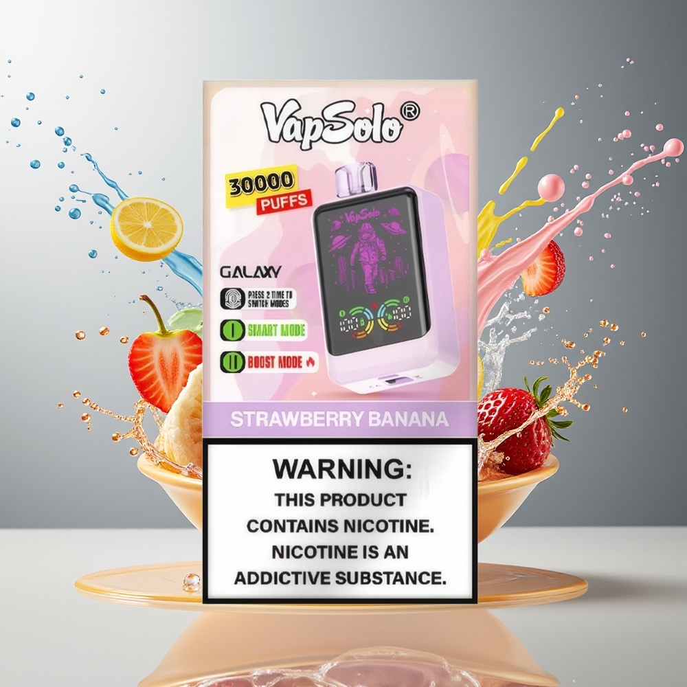 Finland tukku VapSolo GALAXY 30000 Puhallus Kertakäyttöinen Vape - 40ml nestemäistä - 850 mAh akku