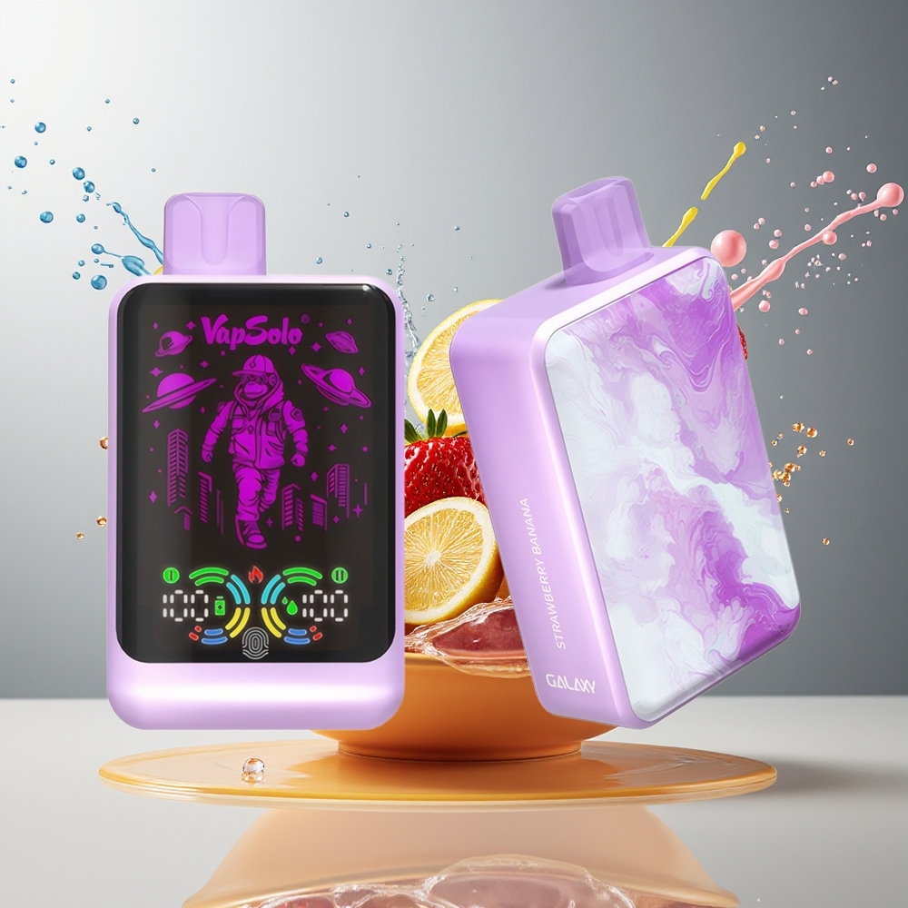 Finland tukku VapSolo GALAXY 30000 Puhallus Kertakäyttöinen Vape - 40ml nestemäistä - 850 mAh akku
