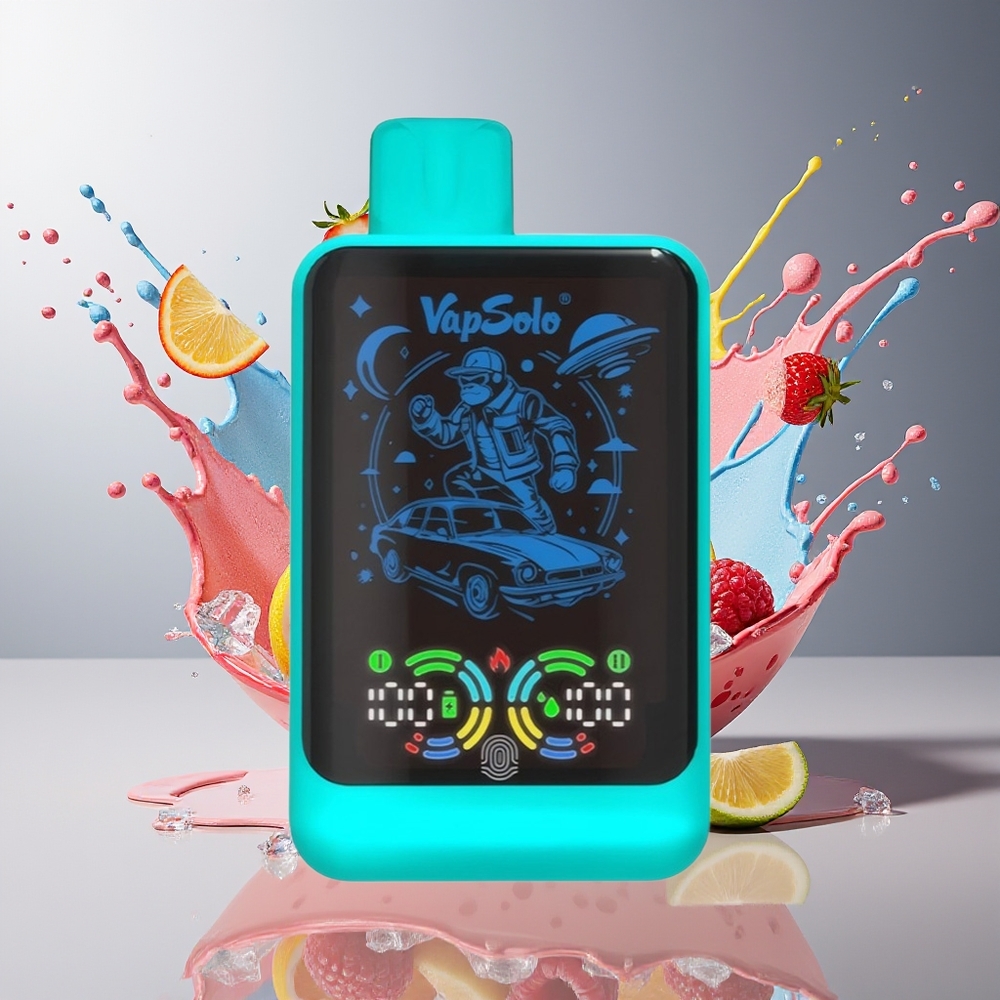Finland tukku VapSolo GALAXY 30000 Puhallusta Kertakäyttöinen Vape 40ml nestemäistä 850mAh akku