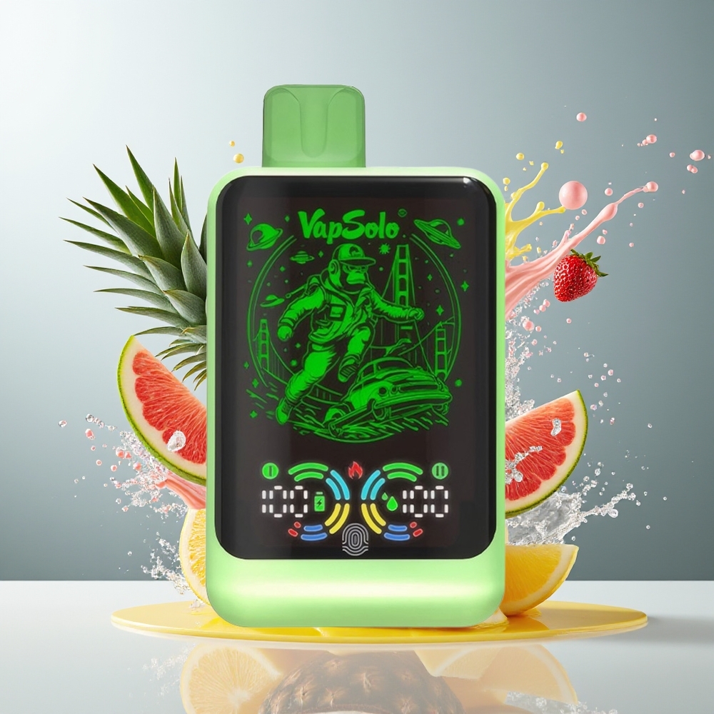 Finland tukku VapSolo GALAXY 30000 Puhallusta Kertakäyttöinen Vape 40ml nestettä 850mAh akku