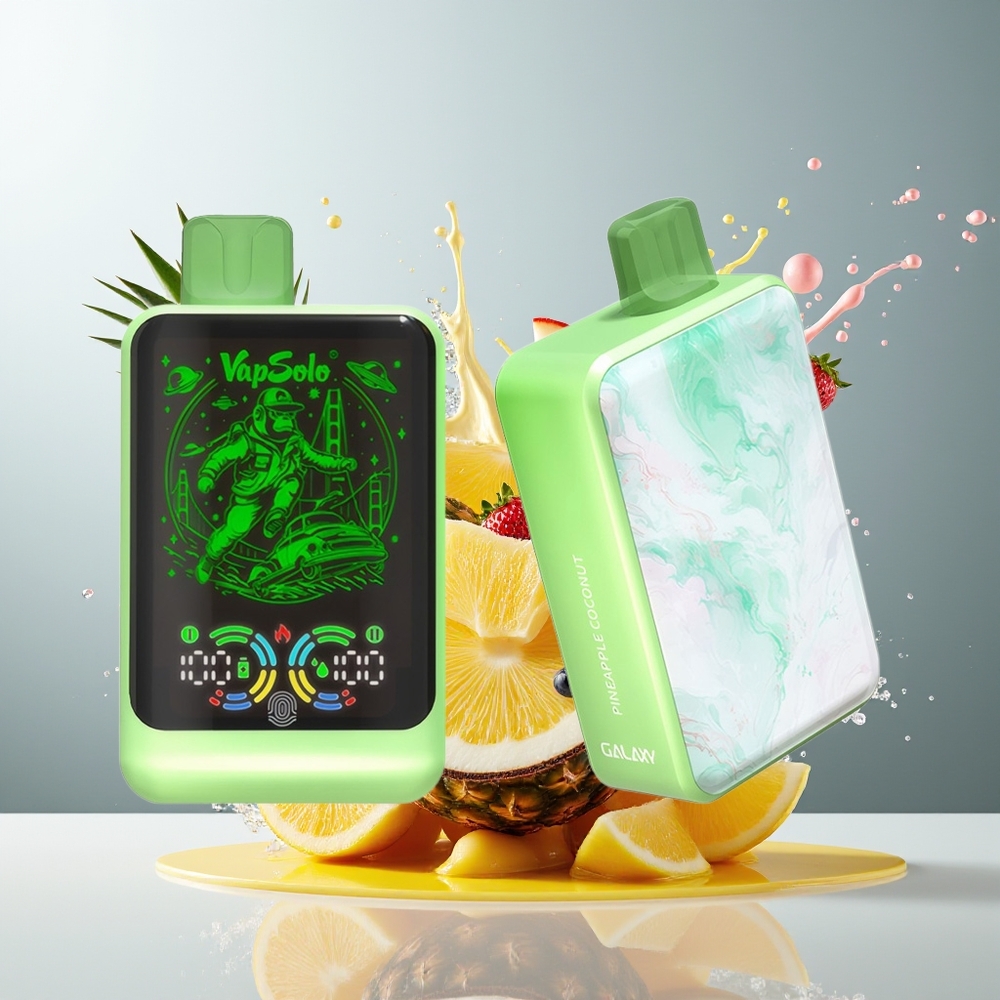 Finland tukku VapSolo GALAXY 30000 Puhallusta Kertakäyttöinen Vape 40ml nestettä 850mAh akku
