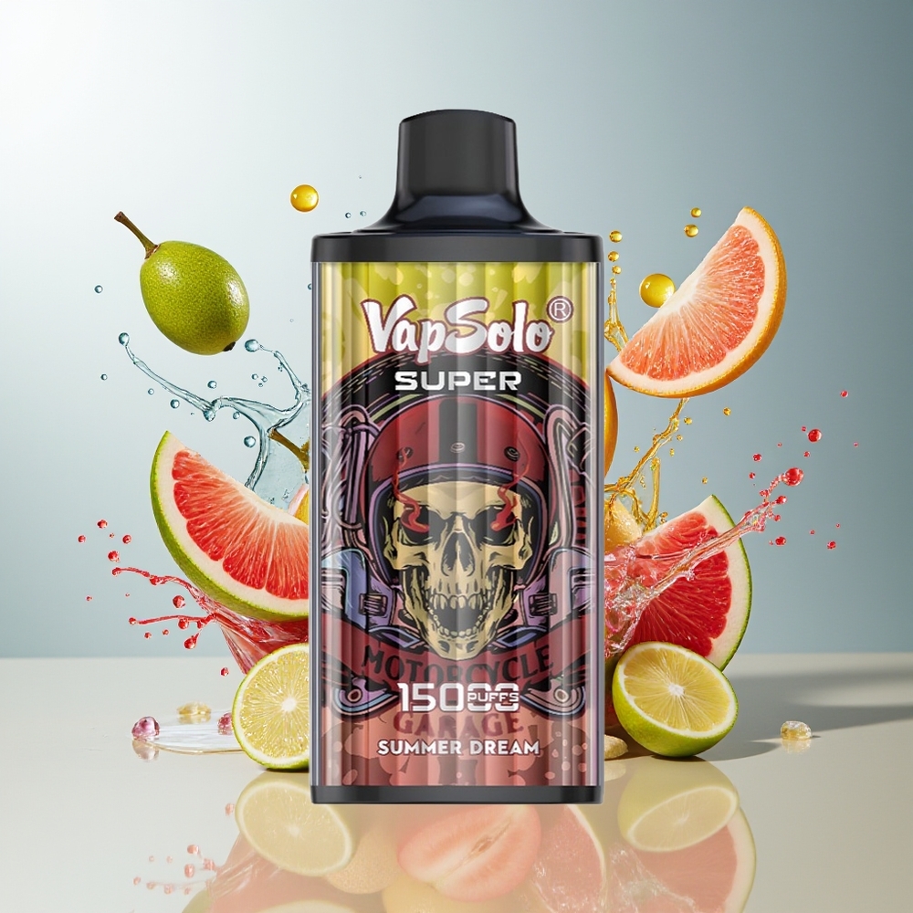 Finland tukku Vapsolo Super 15000 puffs 15000 savukertaa 40ml nestettä 850mAh verkkokäämi