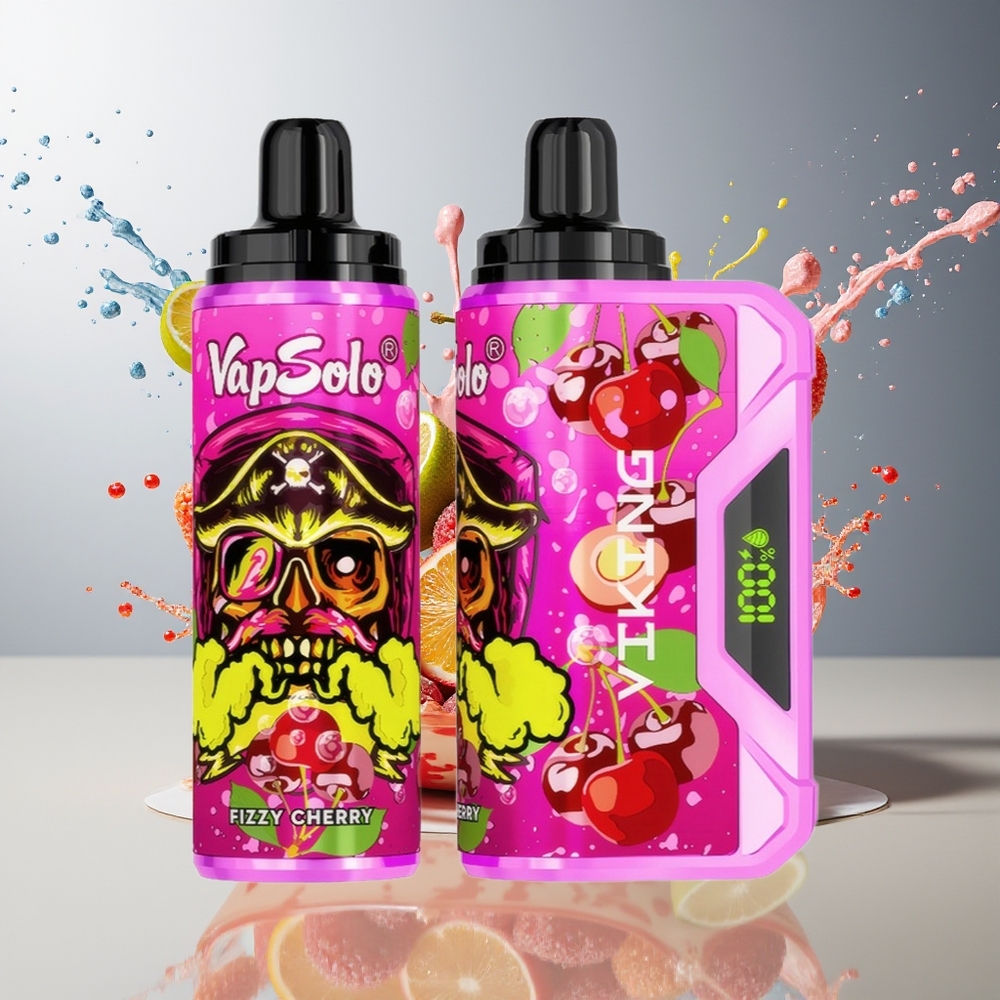 Finland tukku VapSolo VIKING 12000 Puffs Kertakäyttöinen Vape - 22ml nestemäistä - 20 mg/ml & 50 mg/ml nikotiinia