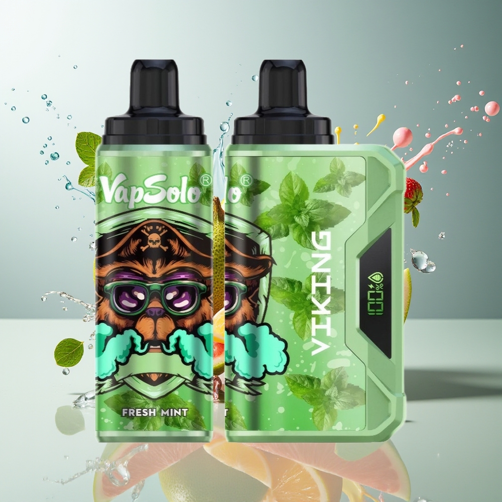 Finland tukku VapSolo VIKING 12000 Puhallusta 22ml Nestemäistä Kertakäyttöinen Vape