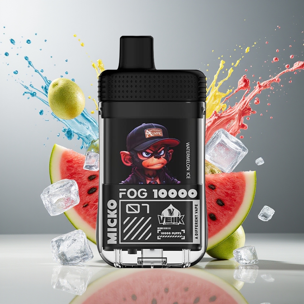 Finland tukku VEIIK MICKO FOG 10000 Puffs 500 mAh Ladataan Type-C 1.1 ohm Mesh-käämi