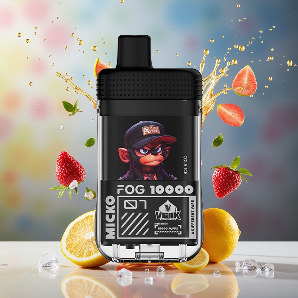 VEIIK MICKO FOG Finland tukku 10000 Puffs Ladattava 500 mAh Akku 1.1 ohm Mesh-käämi