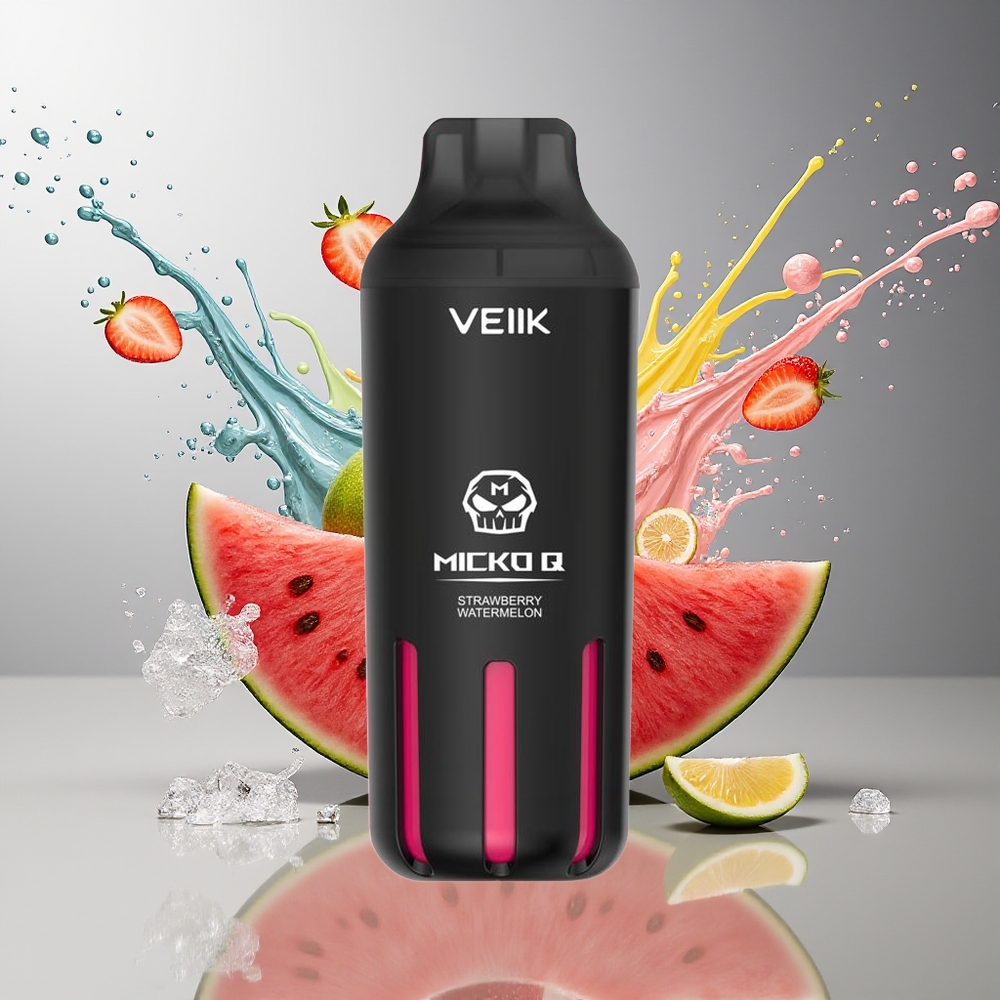 Finland tukku VEIIK MICKO Q 5500 Puffs Kertakäyttöinen Vape 15 ml Mesh Coil 1.0ohm