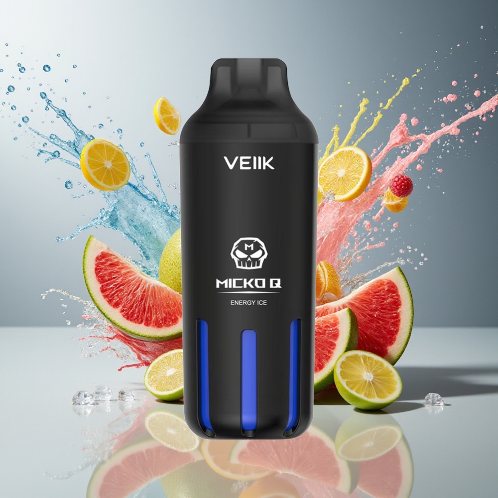 Finland tukku VEIIK MICKO Q 5500 Tupahdus 15ml Kertakäyttöinen Vape