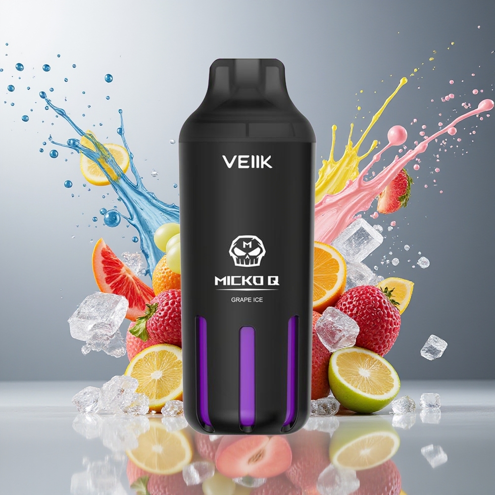 VEIIK MICKO Q Finland tukku 5500 Puffia 15 ml Kertakäyttöinen Vape