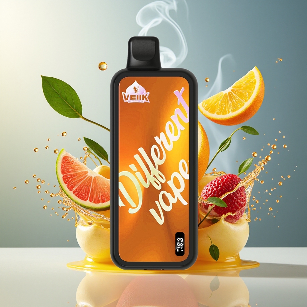 Finland tukku VEIIK MICKOBS 20000 Puhallus Kertakäyttöinen Vape - 0.5 Ohm/1.0 Ohm Kaksoishila, 650mAh Akku