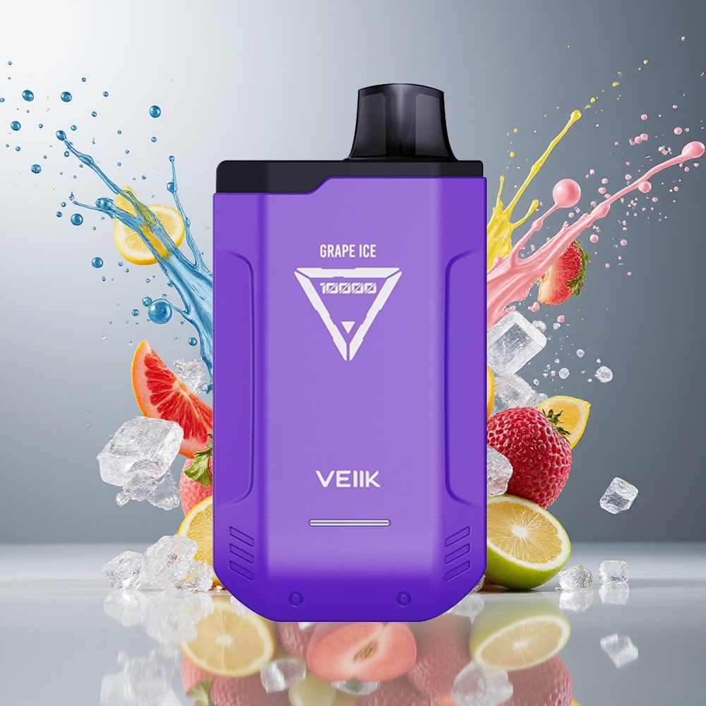 Finland tukku VEIIK X SPACE 10000 Puffs Kertakäyttöinen Vape - 18ML Nestemäistä - 500mAh Akku