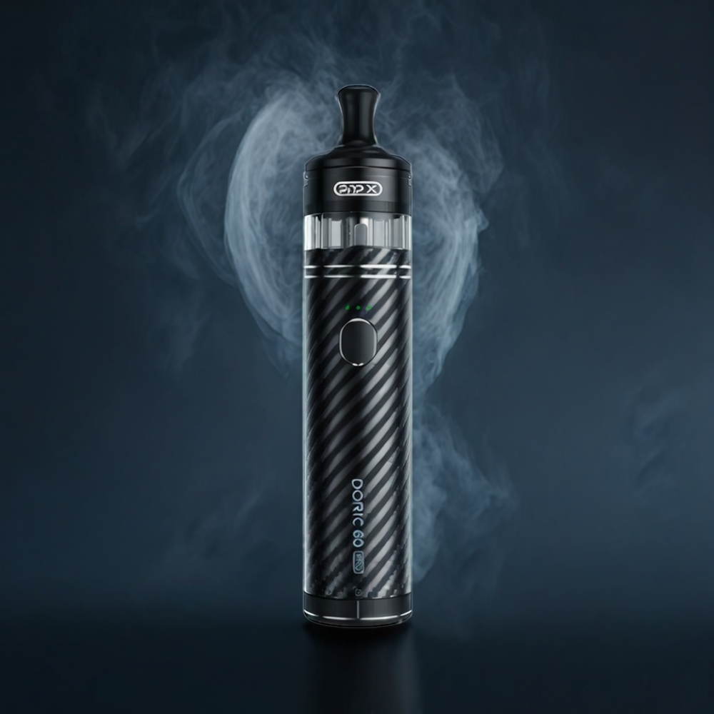 Finland tukku VOOPOO Doric 60 Pro 2500 mAh Akku 5ml Kartussi Vape Kit