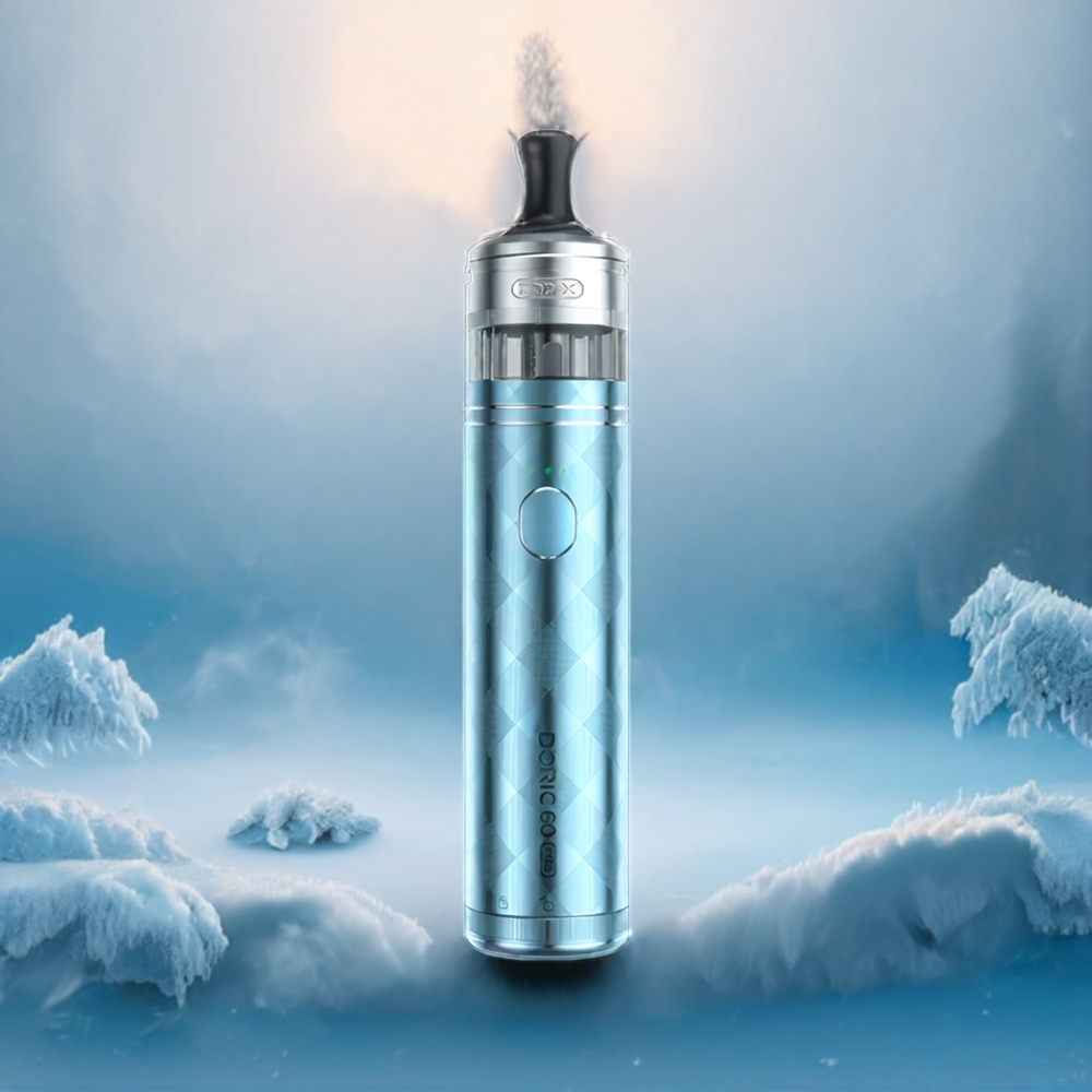 Finland tukku VOOPOO Doric 60 Pro Vape Kit – 2500 mAh (sisäänrakennettu) / 5 ml (kasettikapasiteetti)