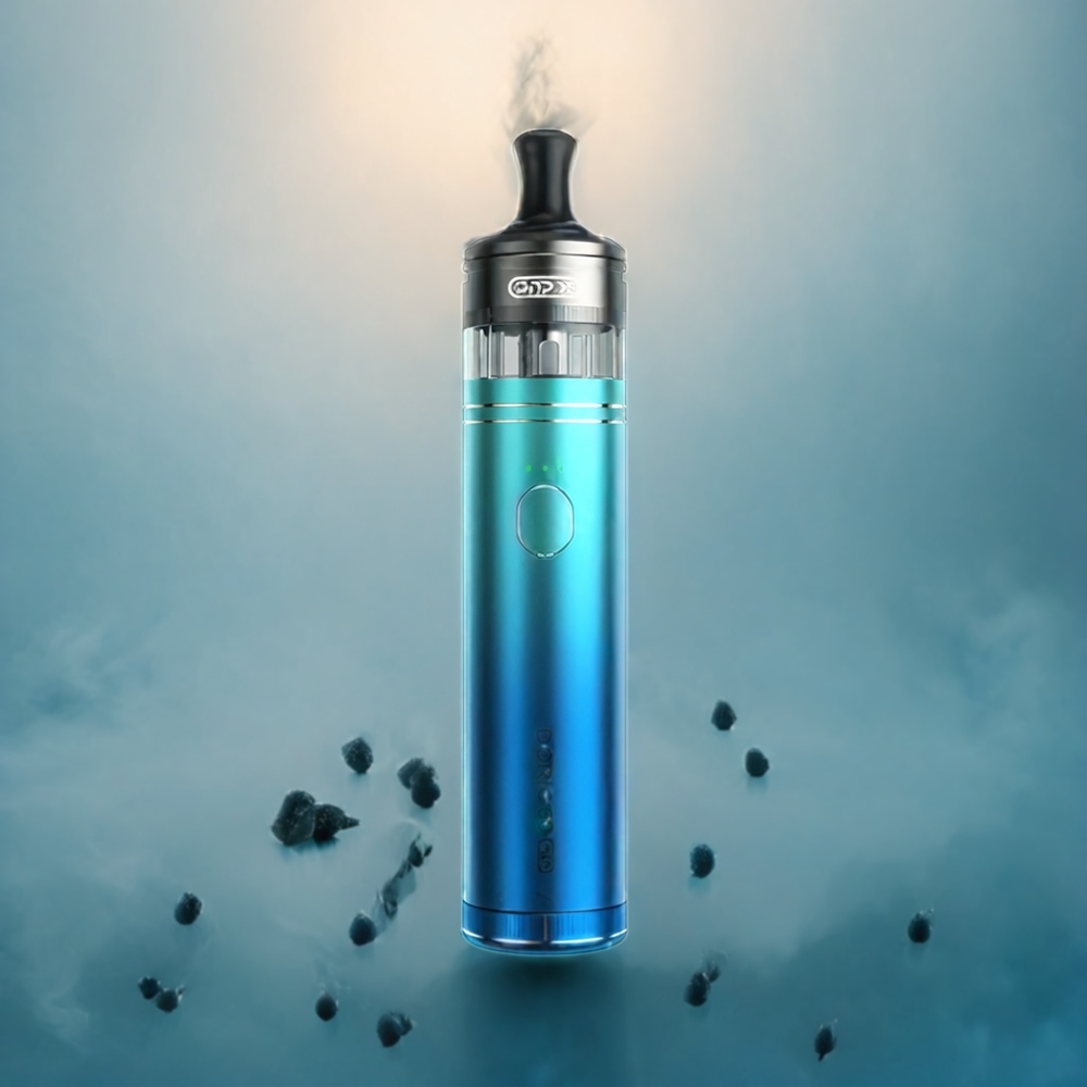 Finland tukku VOOPOO Doric 60 Pro Vape Kit – 2500 mAh (sisäänrakennettu) akku, 5 ml / 2 ml kartussi, Alumiiniseos runko