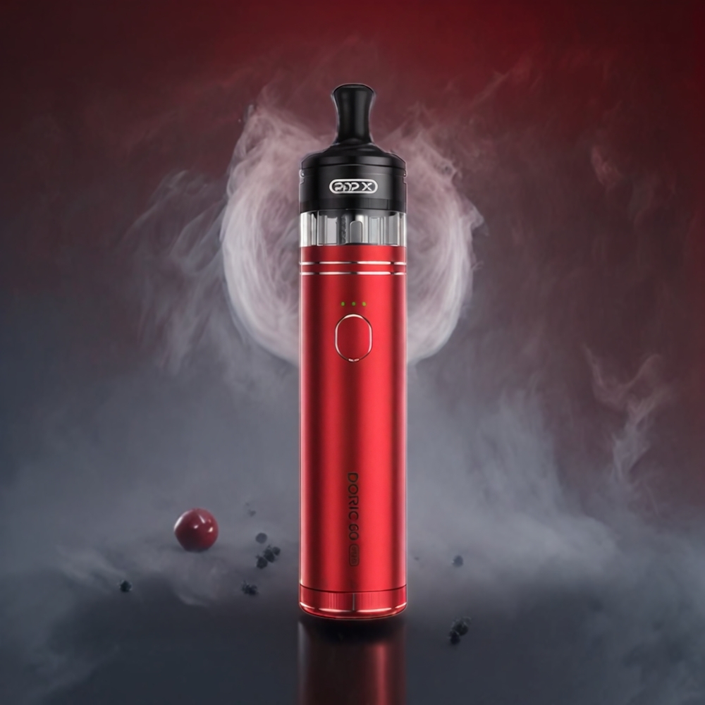 Finland tukku VOOPOO Doric 60 Pro Vape Kit - 5-60 W Teho, 2500 mAh Akku, 5ml/2ml Kapseli