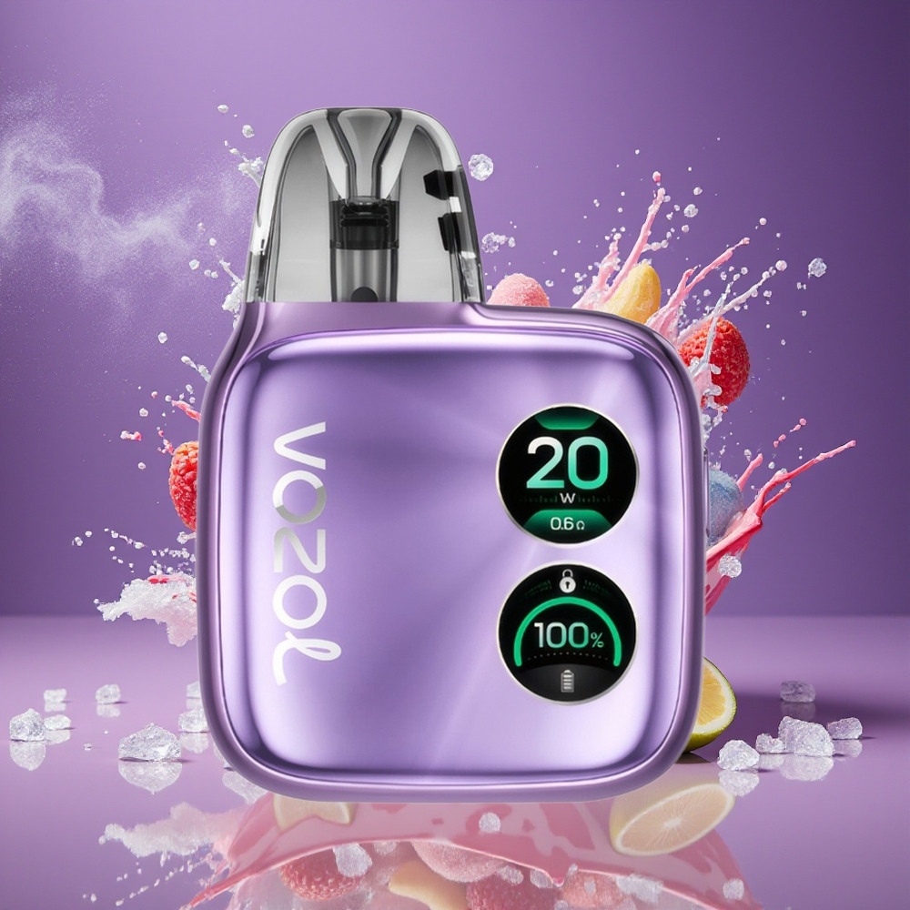 Finland tukku VOZOL ACE Pro Kertakäyttöinen Vape - 2A Nopea Lataus, 1400mAh Akku, 3-Tasoinen Ilmanvirtaus