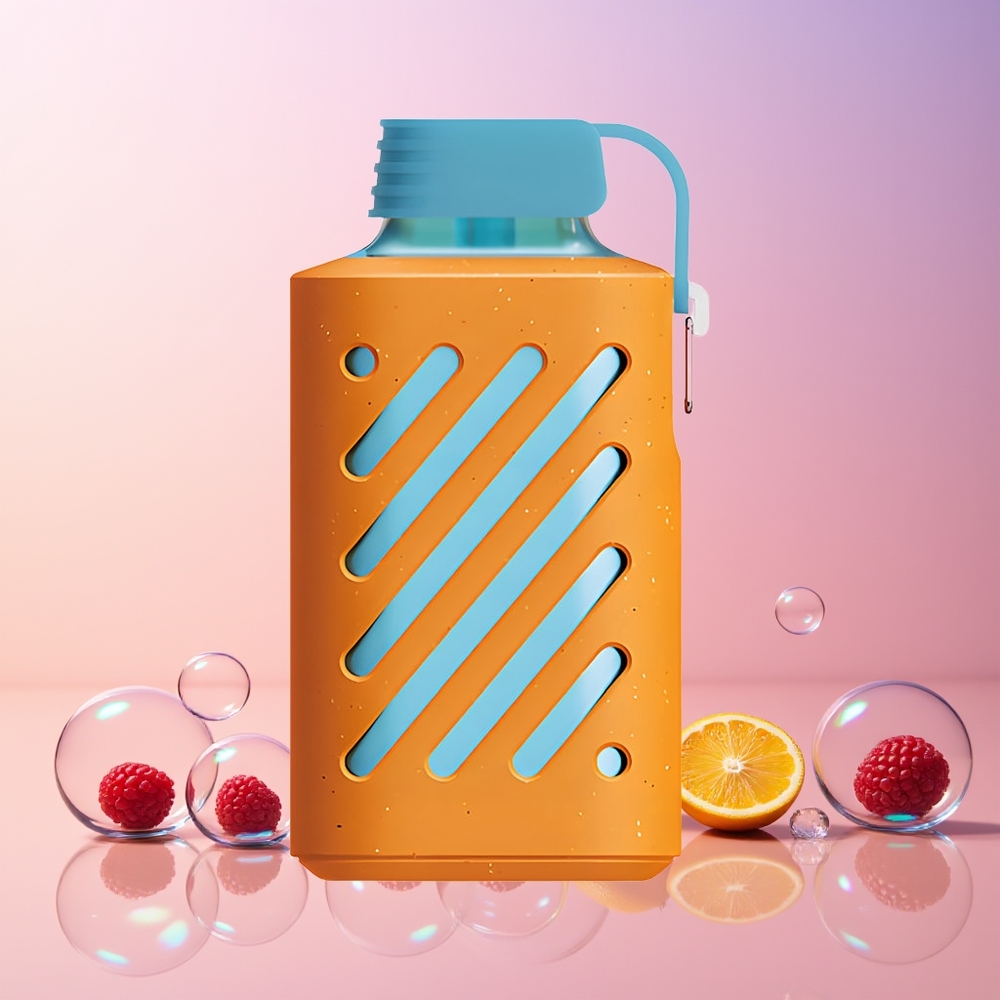 Finland tukku VOZOL GEAR 10000 Disposable Vape - 10000 Puffia, 30 Makua, 20 ml Nestekapasiteetti Vadelma-mandariini