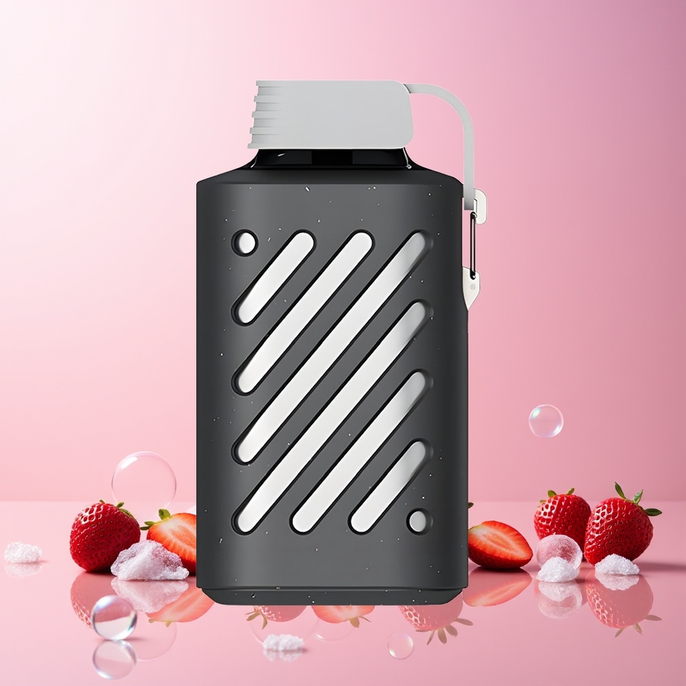 VOZOL GEAR 10000 Finland tukku - 10000 Puhallusta, 30 Makua, 20 ml Nestekapasiteetti Mansikkasmoothie