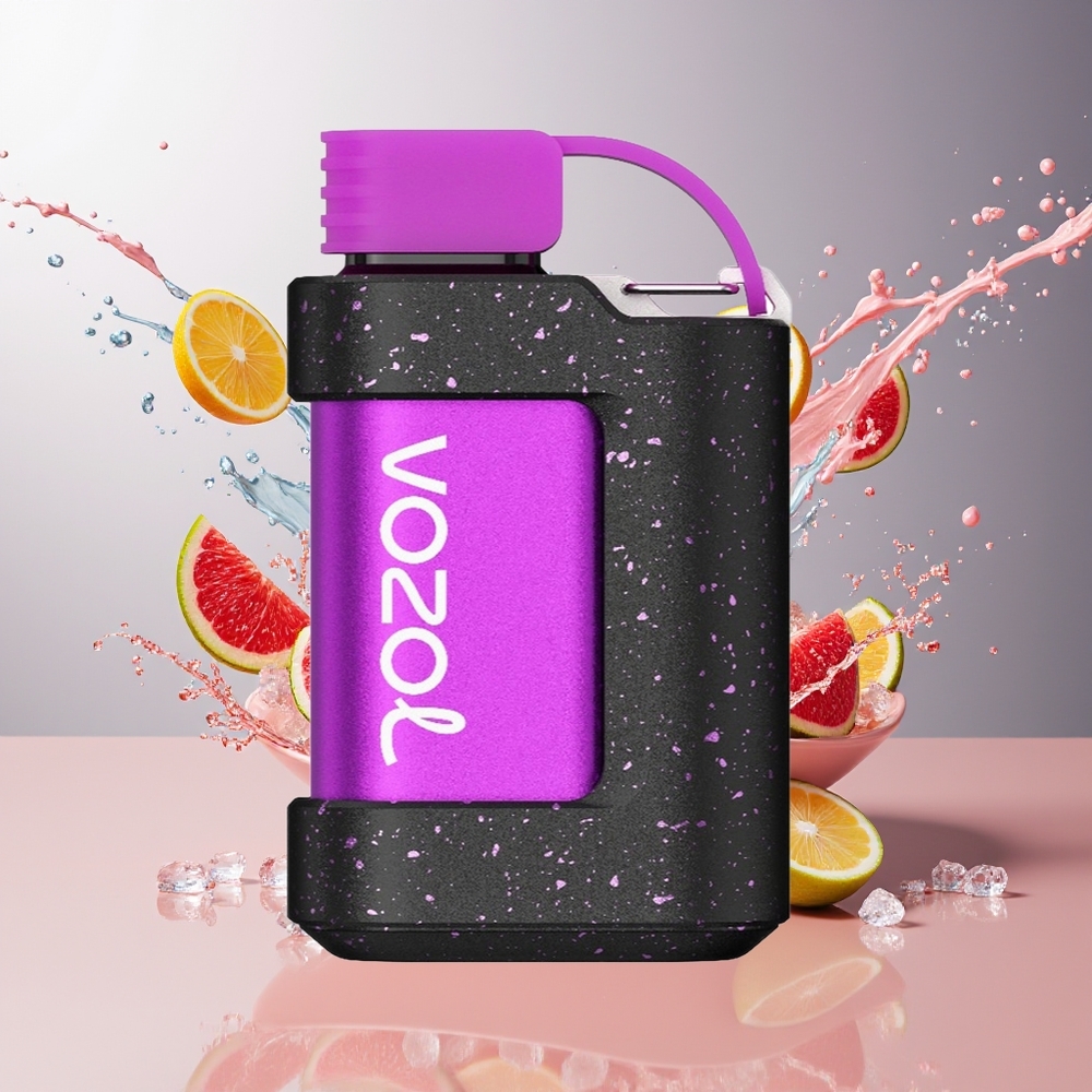 VOZOL Gear 7000 Finland tukku - 15mL Nestemäistä Nikotiinia - 500mAh Akku Vaaleanpunainen lenonaadi