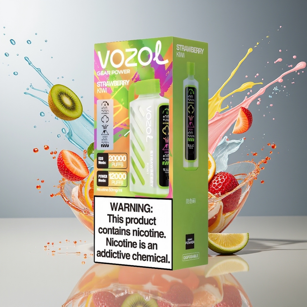 Finland tukku VOZOL Gear Power 20000 Puffs - 20000 Puffs (ECO-tila), 20mL Esitäytetty nestemäärä