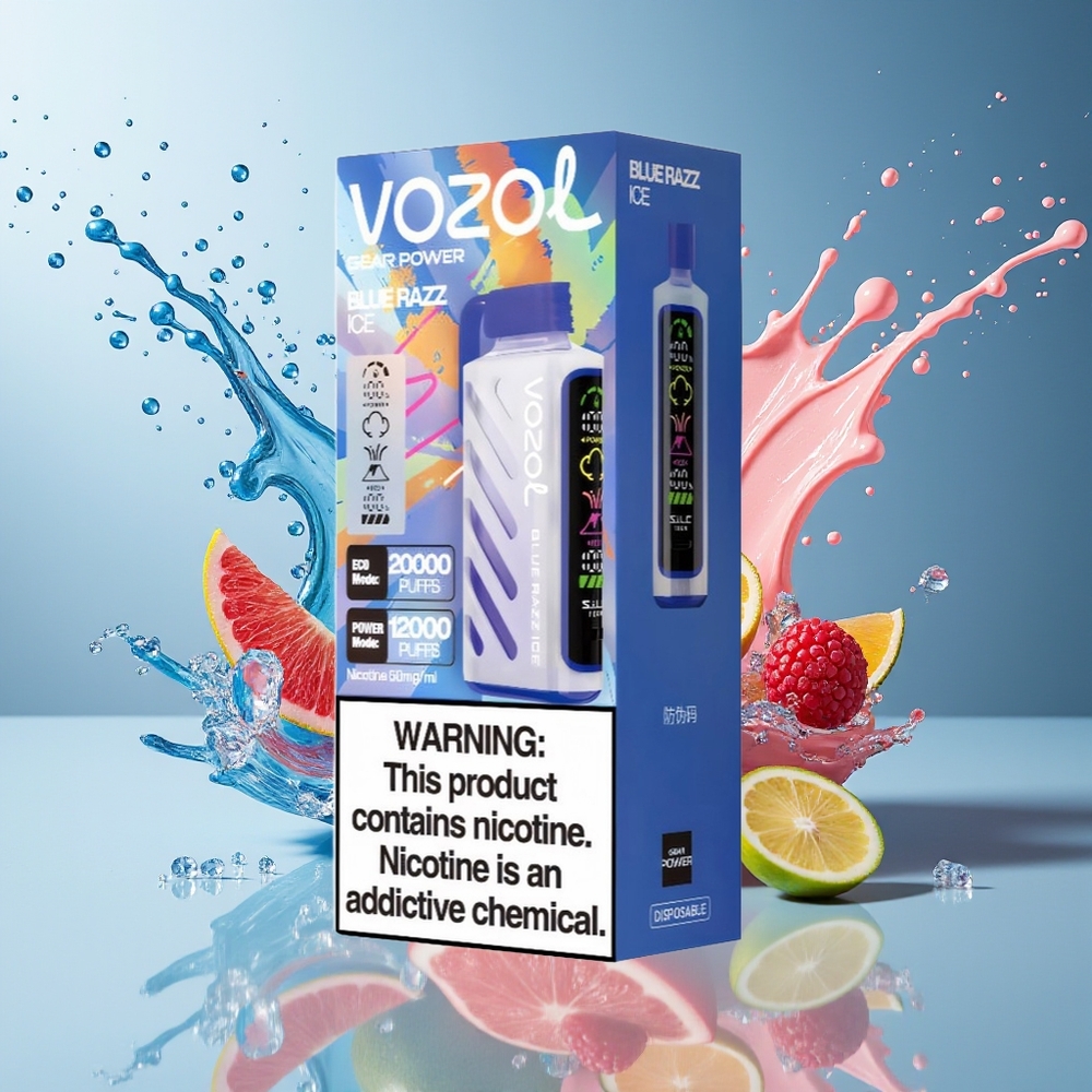 VOZOL Gear Power Finland tukku 20000 Tupakkaa ECO Tilassa, Dual Mesh Käämi