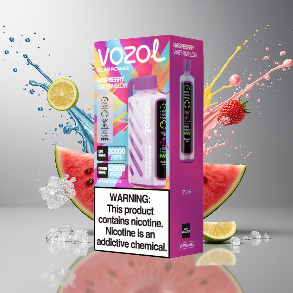 VOZOL Gear Power Finland tukku 20000 Tupakkaa ECO-tilassa / Kaksoishäkkäämäkela