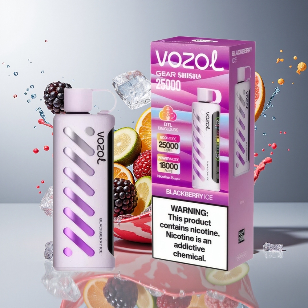 Finland tukku VOZOL Gear Shisha 25000 Puffs 30 Herkullista makua Akku 1000mAh