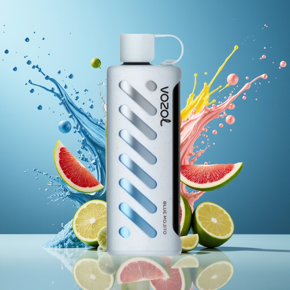 Finland tukku VOZOL Gear Shisha 25000 Puffs 30 Herkullista makua, Dual Mesh Dual Modes, 1000mAh