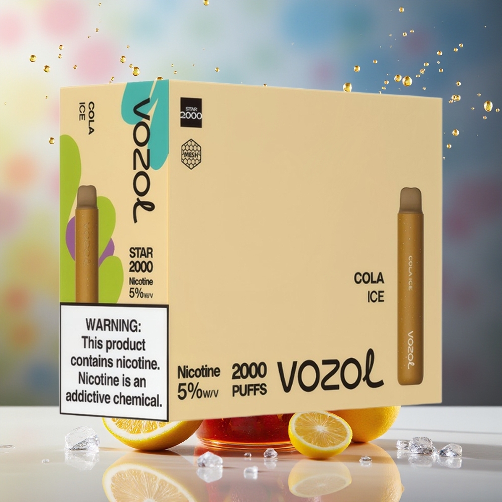 VOZOL STAR 2000 Finland tukku - 2000 Puffia - 800mAh Akku - Pehmeä Suuosa