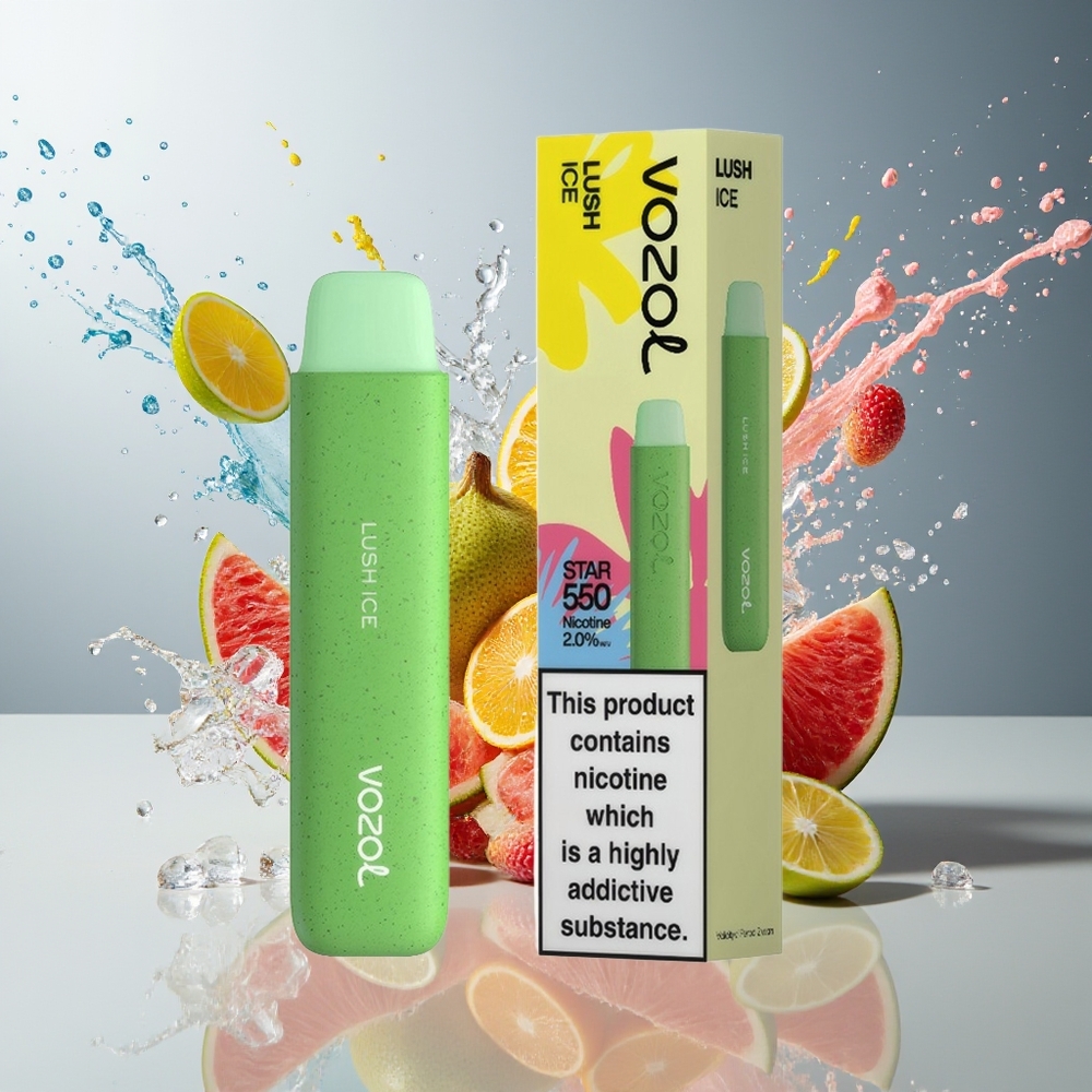 Finland tukku VOZOL STAR 550 Kertakäyttöinen Vape - 2ML & 450mAh, Jopa 550 Puffia