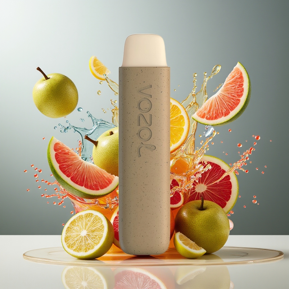 Finland tukku VOZOL STAR 550 Kertakäyttöinen Vape - 30% Hajottuvia Materiaaleja, 2ML & 450mAh, Jopa 550 Puffia