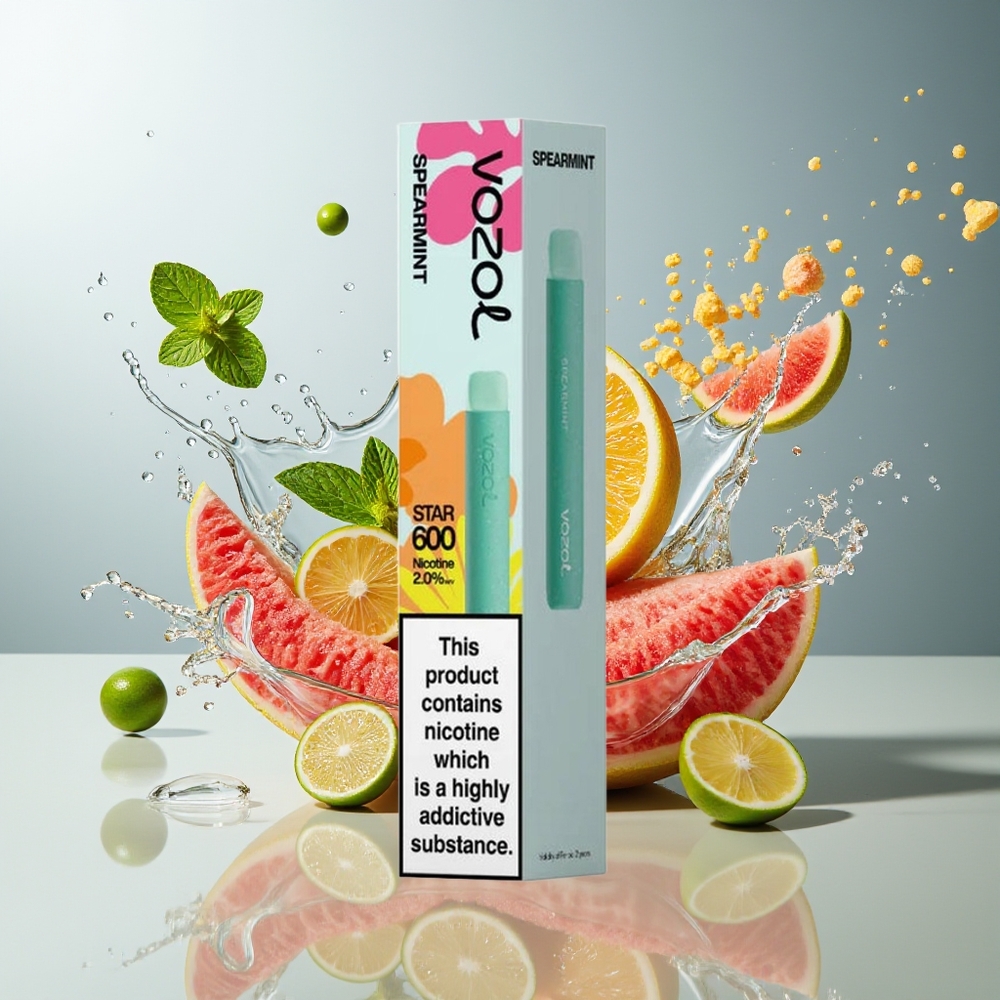 Finland tukku VOZOL STAR 600 Kertakäyttöinen Vape - 2ML & 500mAh, 600 Puffia, 20mg/ml Nikotiinia