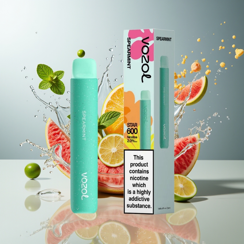 Finland tukku VOZOL STAR 600 Kertakäyttöinen Vape - 2ML & 500mAh, 600 Puffia, 20mg/ml Nikotiinia