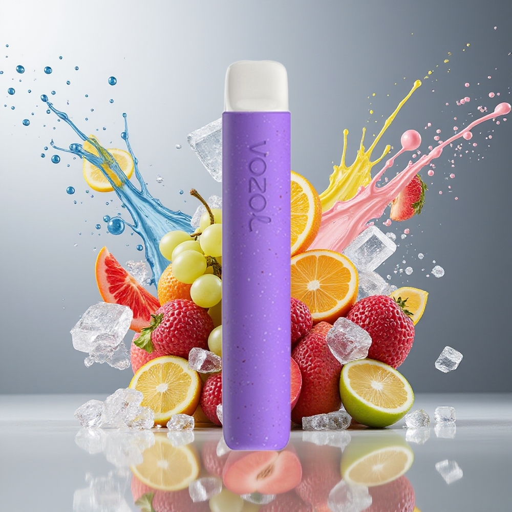 Finland tukku VOZOL STAR 600 Kertakäyttöinen Vape - 600 Puffia & 20mg/ml Nikotiinia Viinirypälejäätelö