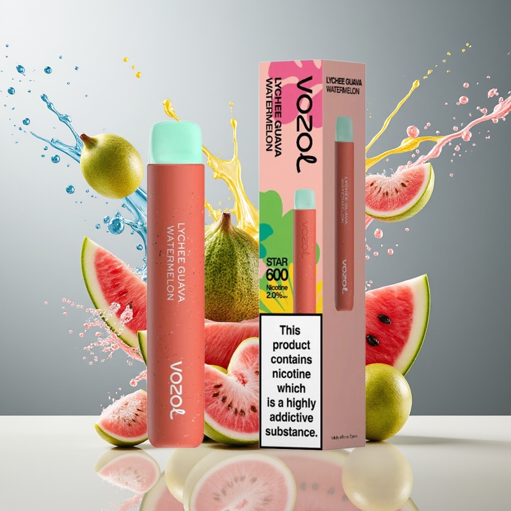 Finland tukku VOZOL STAR 600 Kertakäyttöinen Vape - 600 Puffs & 20mg/ml Nikotiinia - 65% PCR-materiaalit