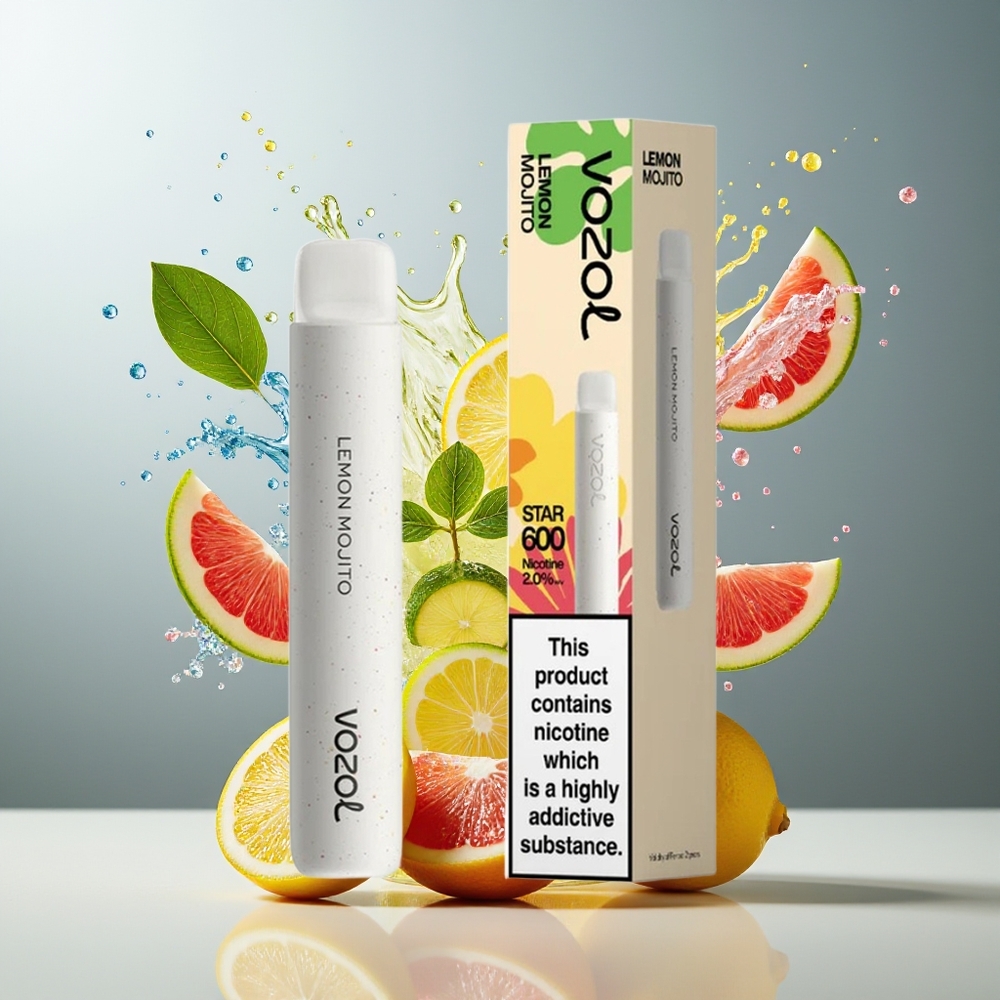 Finland tukku VOZOL STAR 600 Kertakäyttöinen Vape - 600 Tuhinaa & 20mg/ml Nikotiinia
