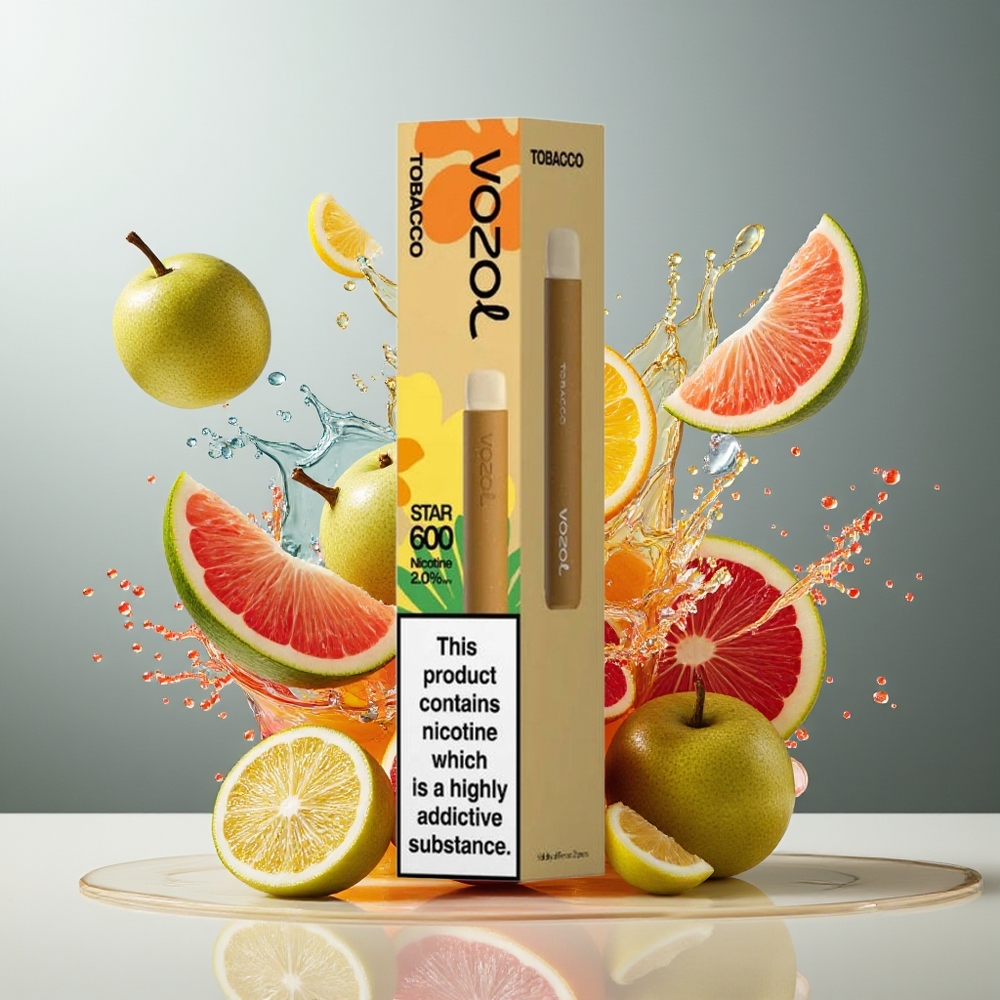 VOZOL STAR 600 Finland tukku - 600 Puffia & 20mg/ml Nikotiinia