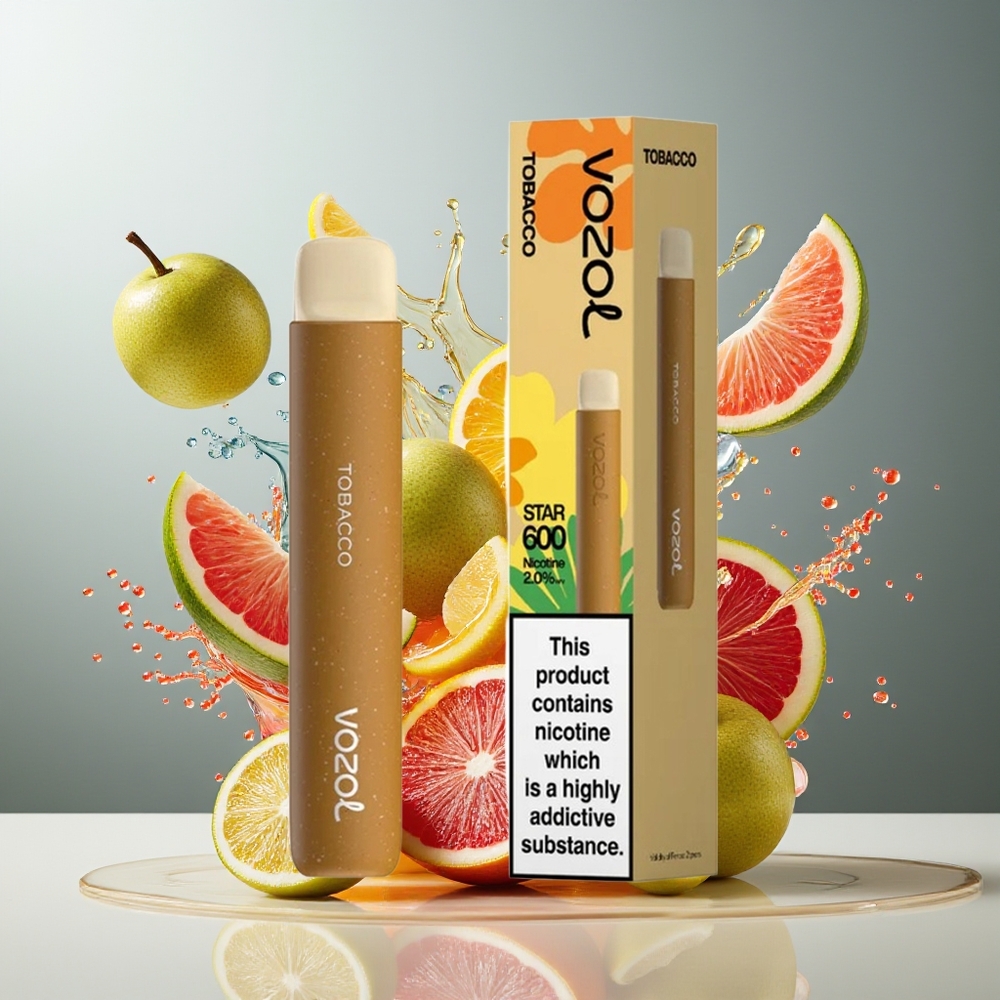 VOZOL STAR 600 Finland tukku - 600 Puffia & 20mg/ml Nikotiinia