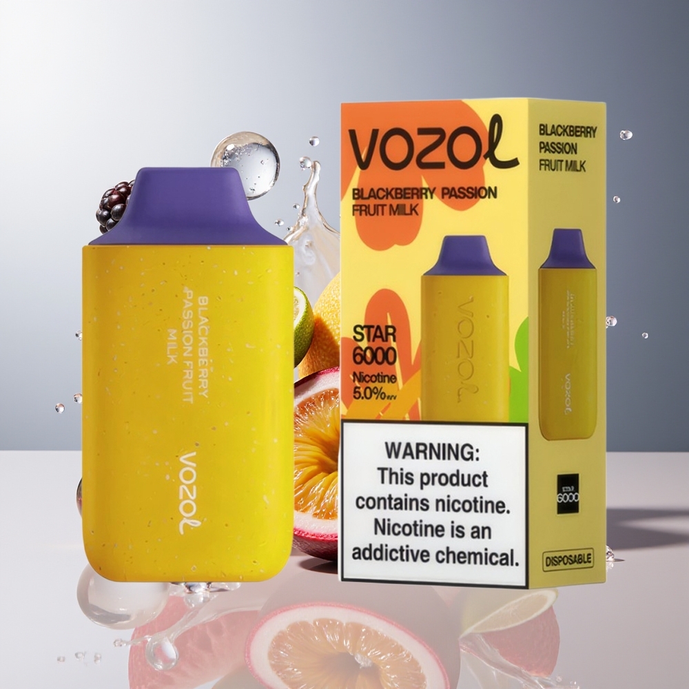 VOZOL STAR 6000 Finland tukku - 6000 Tupakointikertaa, 14ML & 500mAh, Type-C Lataus