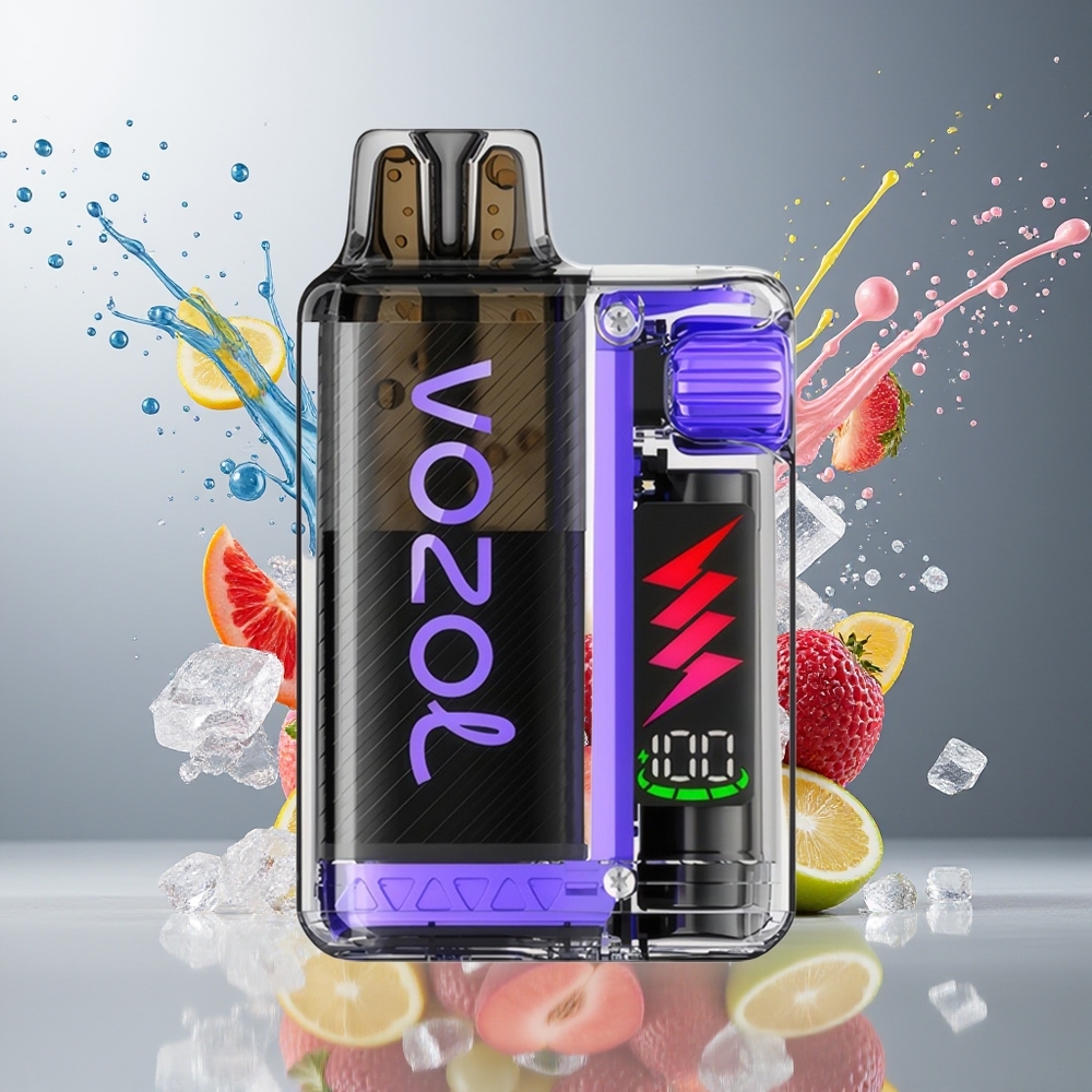 Finland tukku VOZOL VISTA PLUG 6000/10000 Kertakäyttöinen Vape - 26 Herkullista Makua, 650mAh Akku, 0/20mg/ml Nikotiinia
