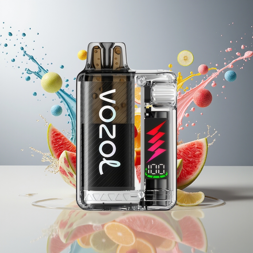 Finland tukku VOZOL VISTA PLUG 6000/10000 Kertakäyttöinen Vape - 26 Herkullista Makua, 650mAh Akku, 6000-10000 Puffia