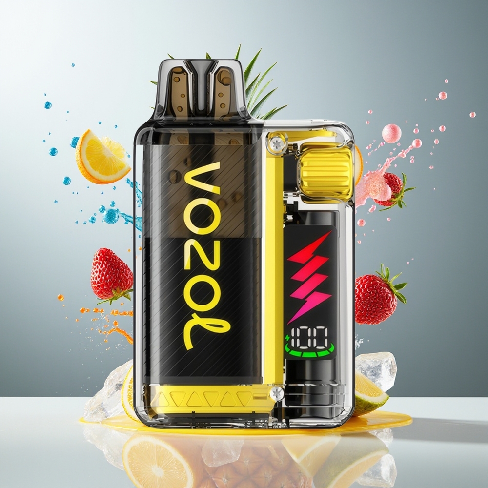Finland tukku VOZOL VISTA PLUG 6000/10000 Kertakäyttöinen Vape - 26 Herkullista Makua, 650mAh Akku Ananasjäätelö