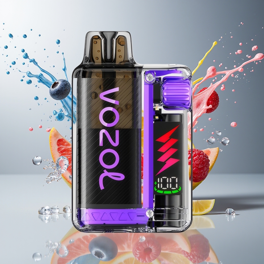 Finland tukku VOZOL VISTA PLUG 6000/10000 Kertakäyttöinen Vape - 26 Herkullista Makua, 650mAh Akkukapasiteetti